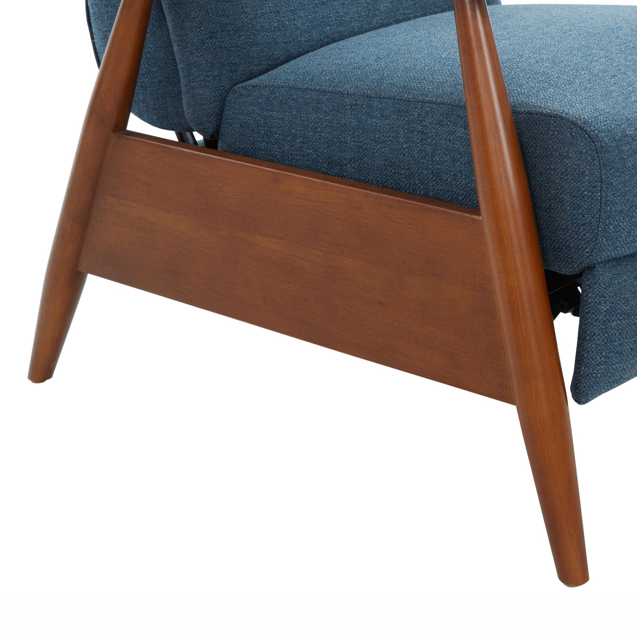 Brixton - Compact Push-Back Recliner Chair with Cushioned Headrest