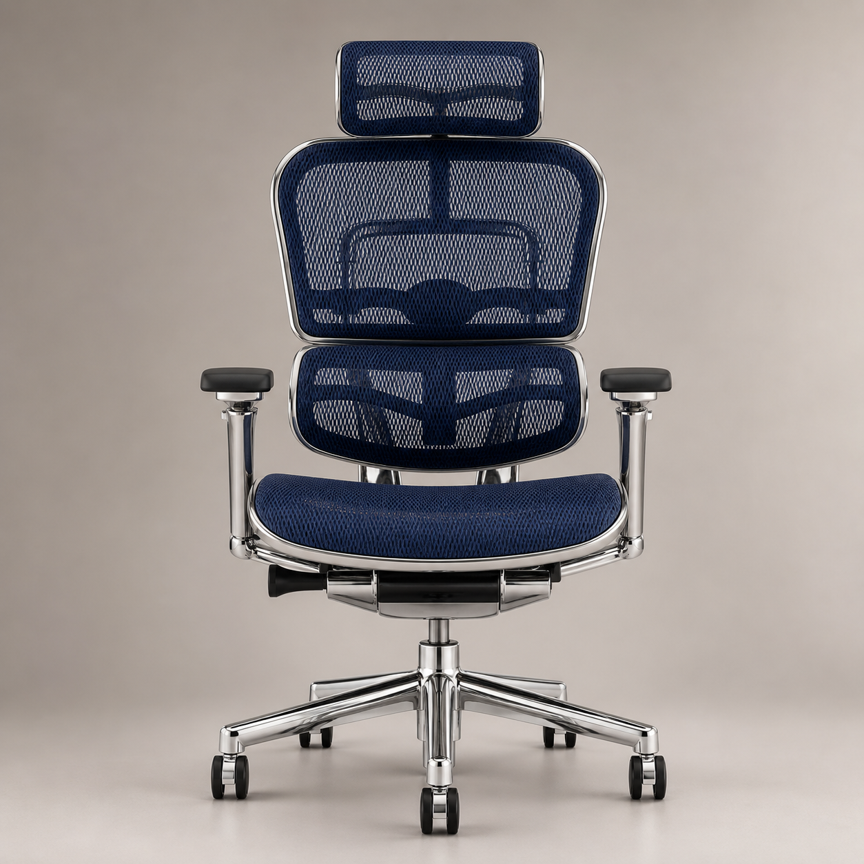 Hosla ErgoMax Air Mesh Office Chair — Lumbar Flex