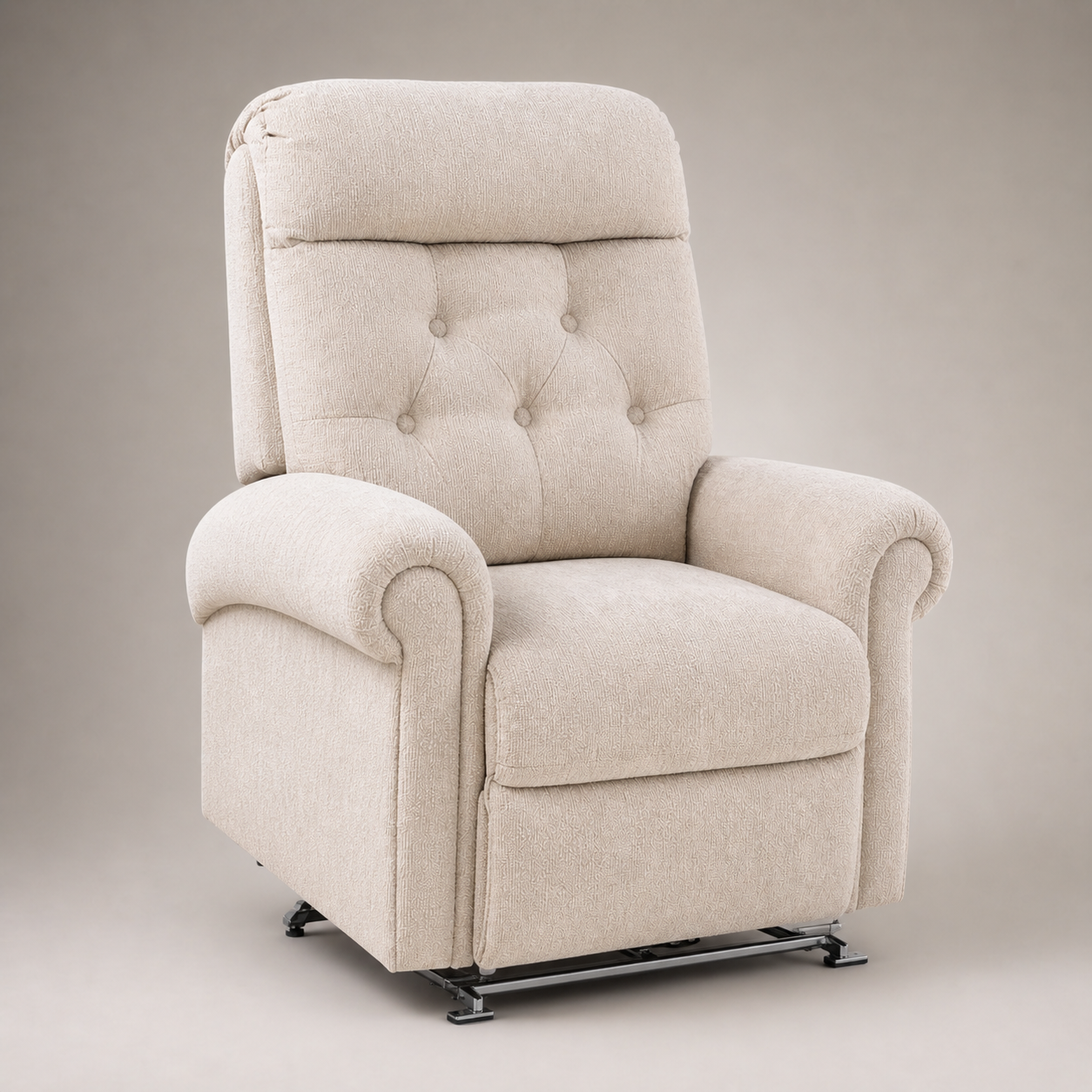 Crestline CR-400 Infinite Position Power Lift Recliner — Beige