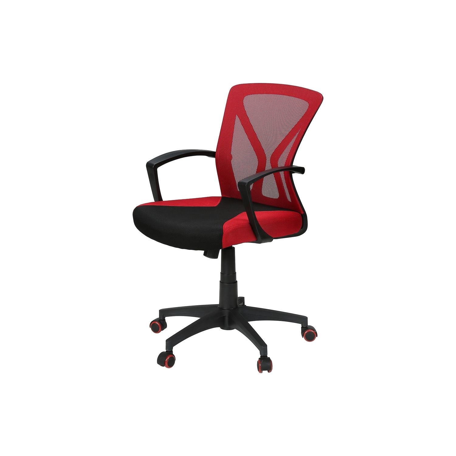 Adjustable Height Swivel Office Chair - Black – view 5