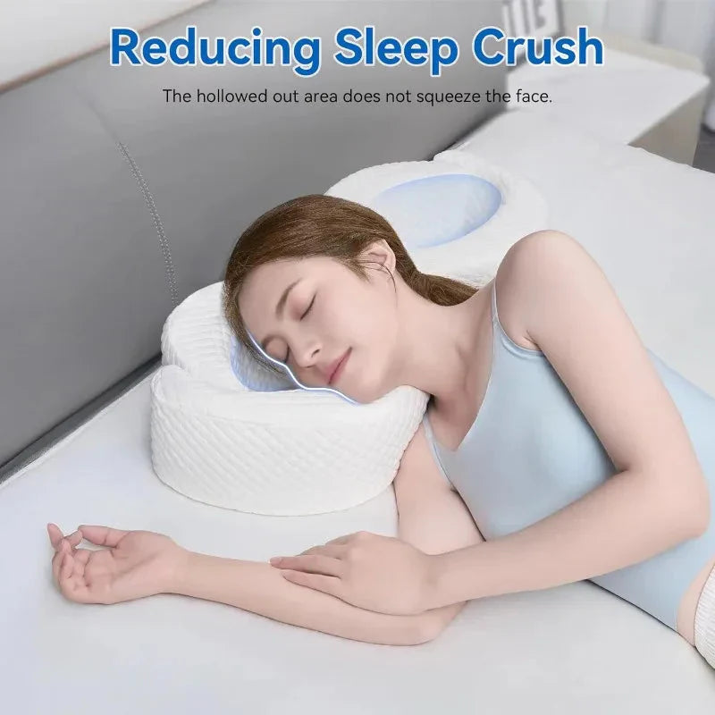 Anti-Wrinkle Side Sleeper Beauty Pillow – view 3