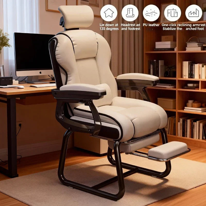 Ergonomic Bow-Shaped Computer Gaming Chair – view 2