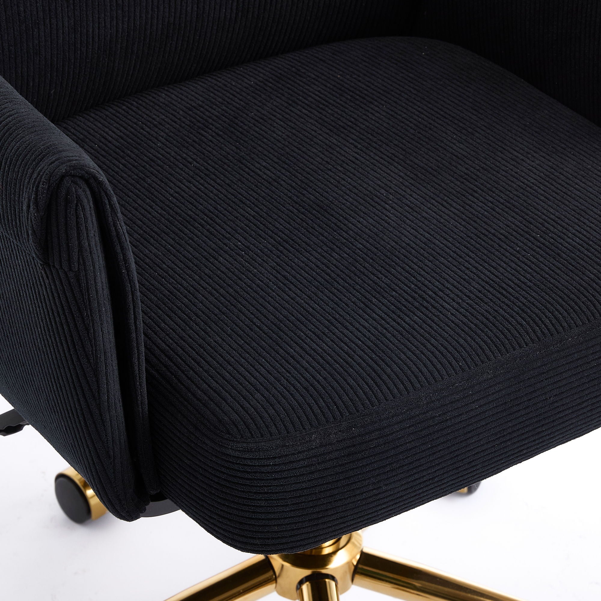 Ergonomic Mid-Back Office Chair with Striped Fabric – view 18