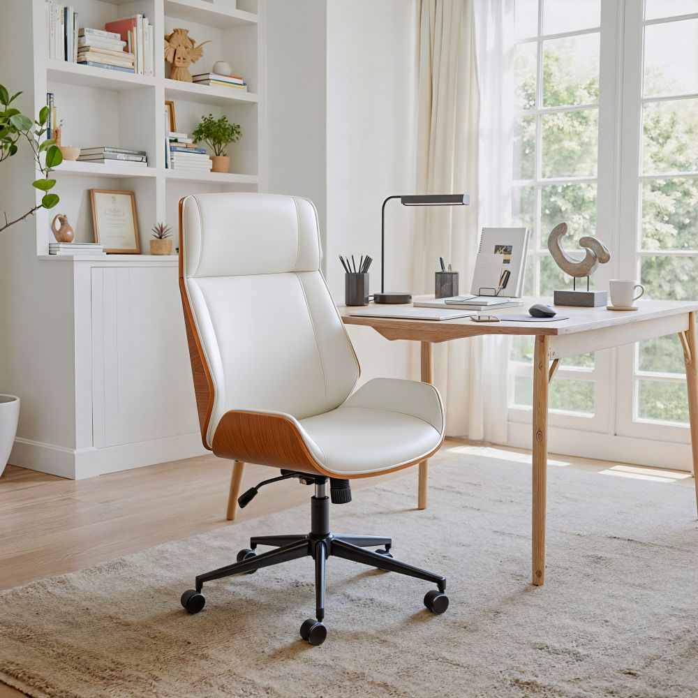Flex Faux Leather High-Back Office Chair – view 12