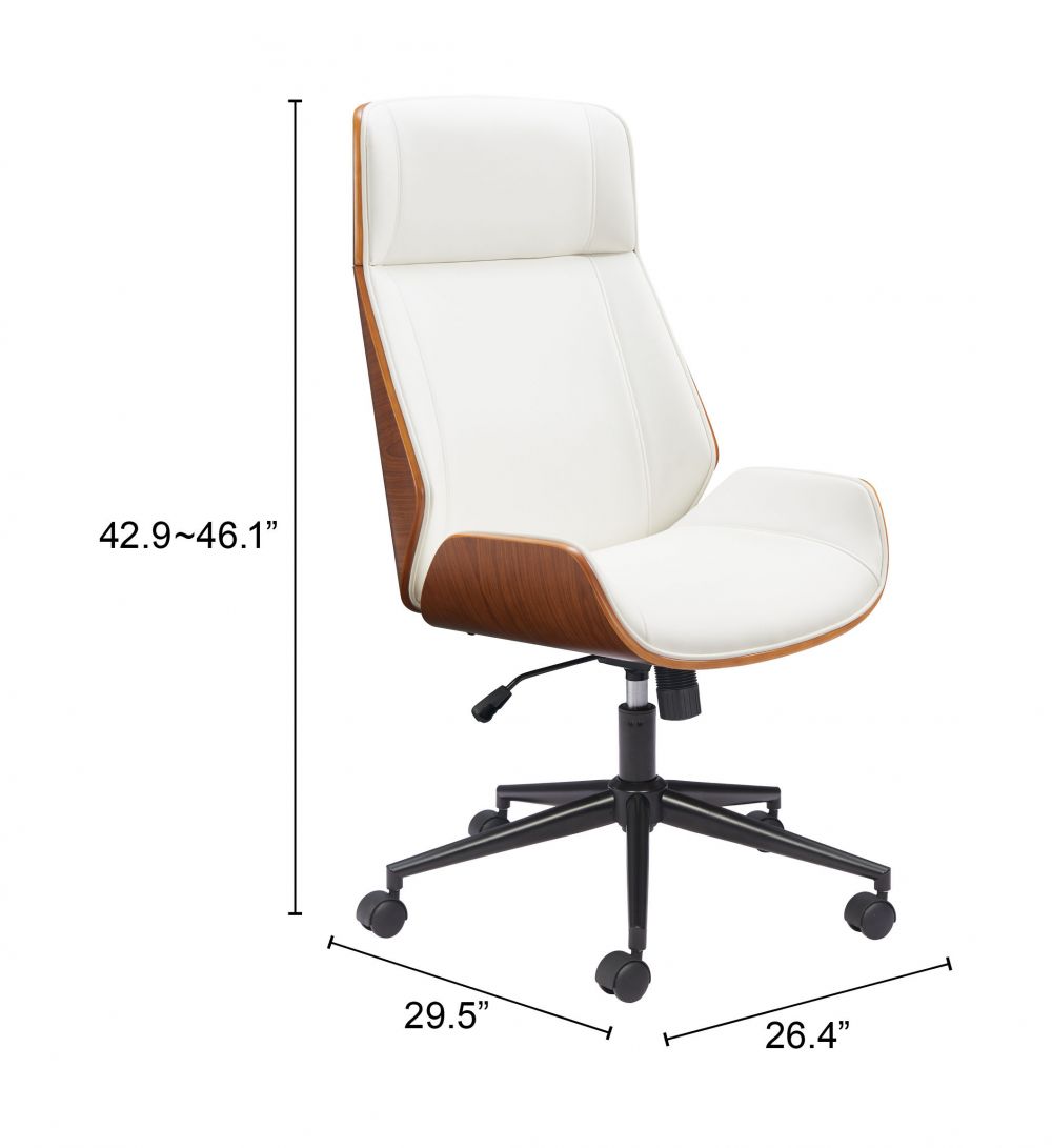Flex Faux Leather High-Back Office Chair – view 22