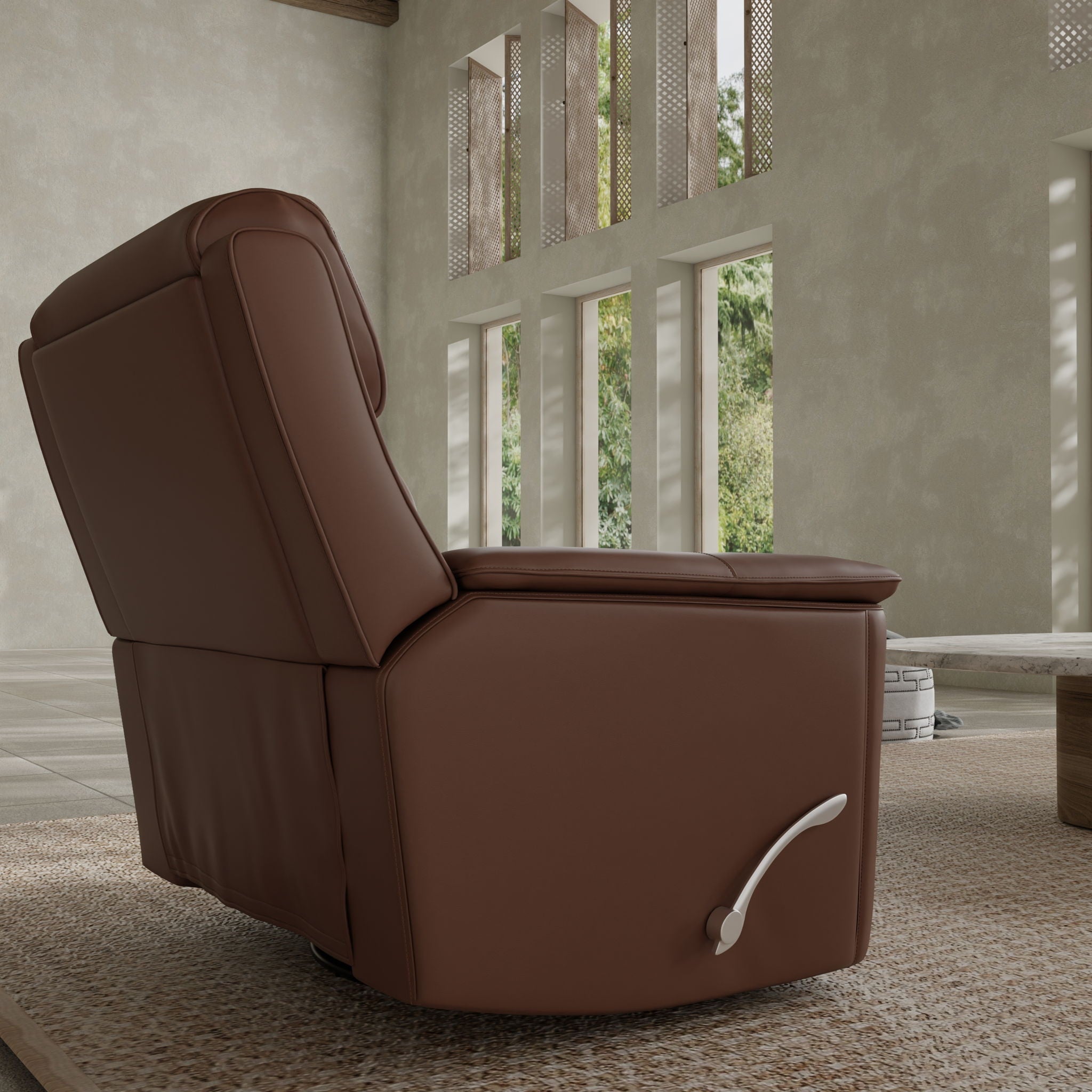 Linden Swivel Glider Recliner Chair – view 10