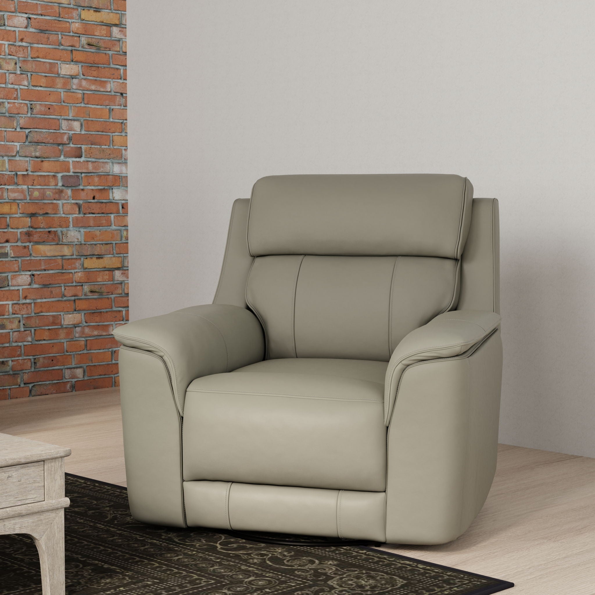 Linden Swivel Glider Recliner Chair – view 7