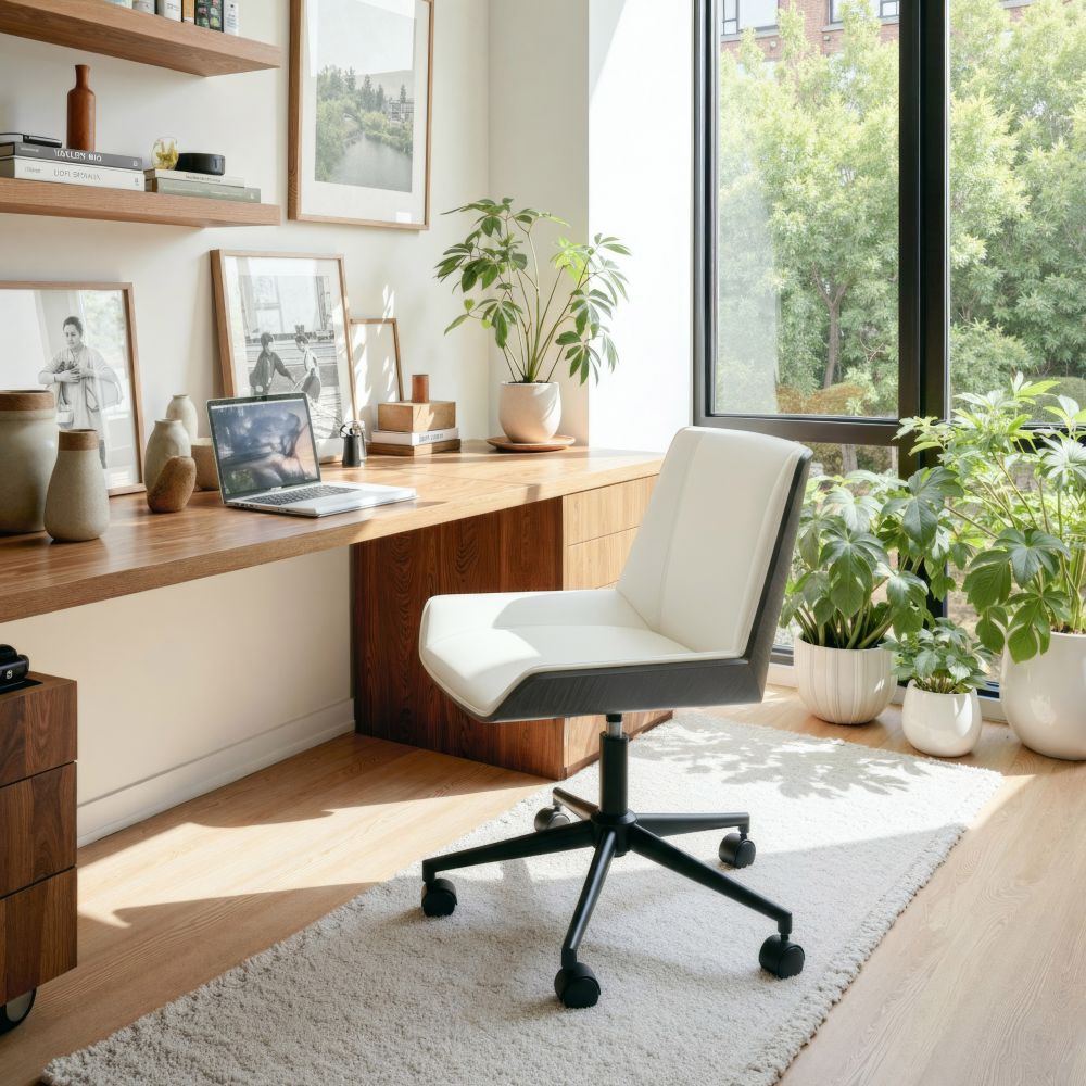 Maker Faux Leather Office Chair – view 14