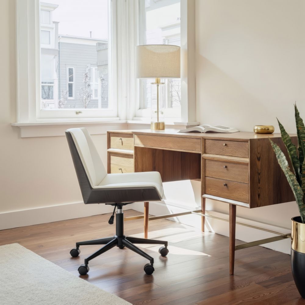 Maker Faux Leather Office Chair – view 15