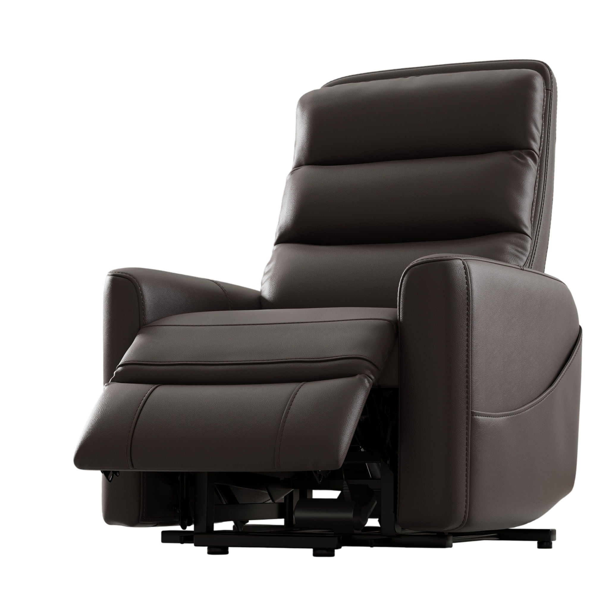 Preston Faux Leather Power Lift Recliner – view 2