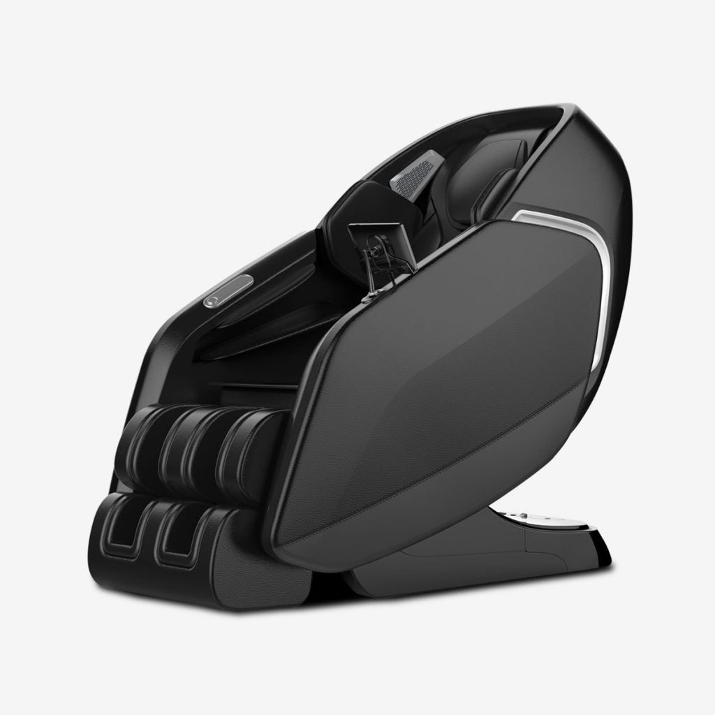 Kahuna DIOS 7300 7D massage chair in black, front view