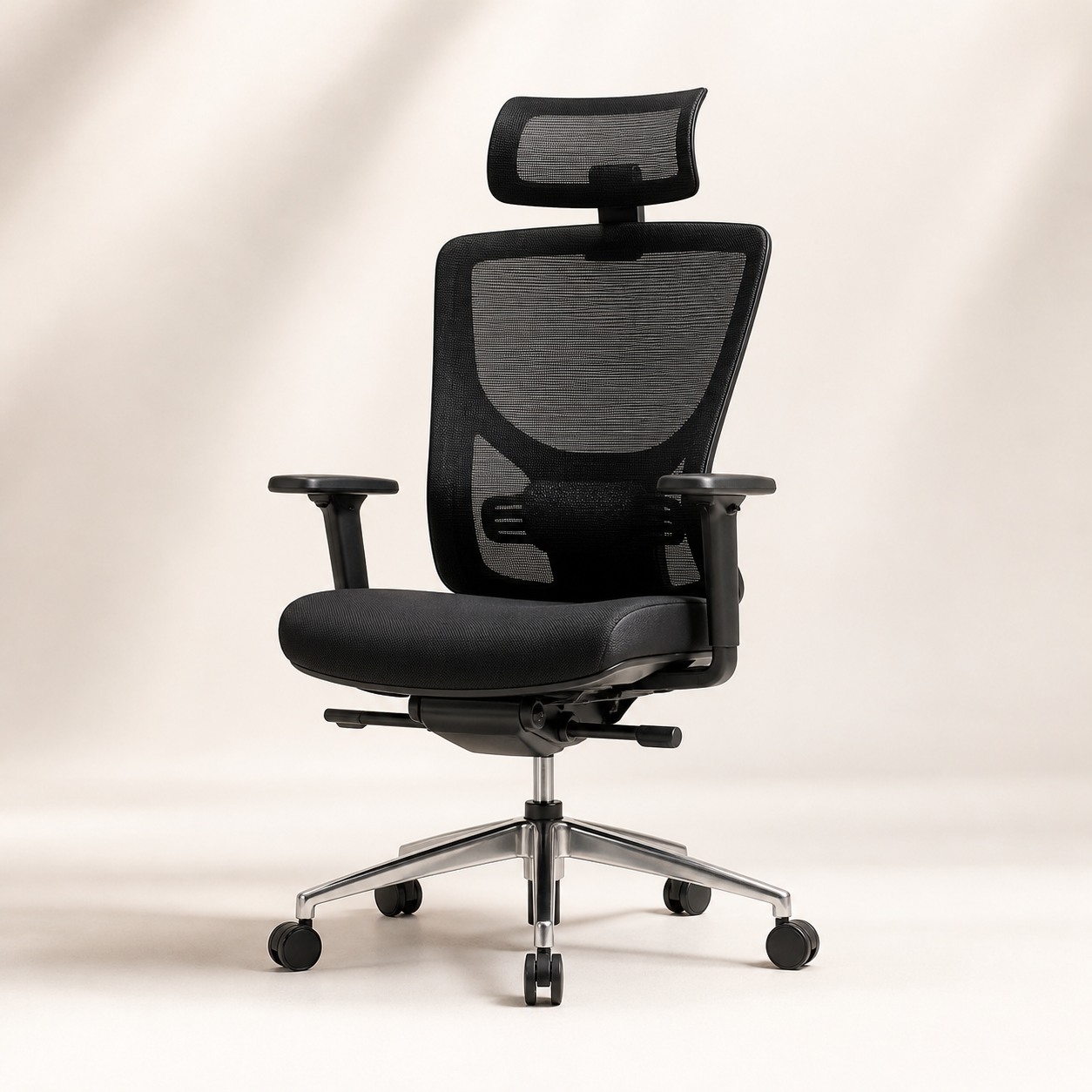 Highscale Freedom Task Chair with Headrest — Weight-Sensitive Recline