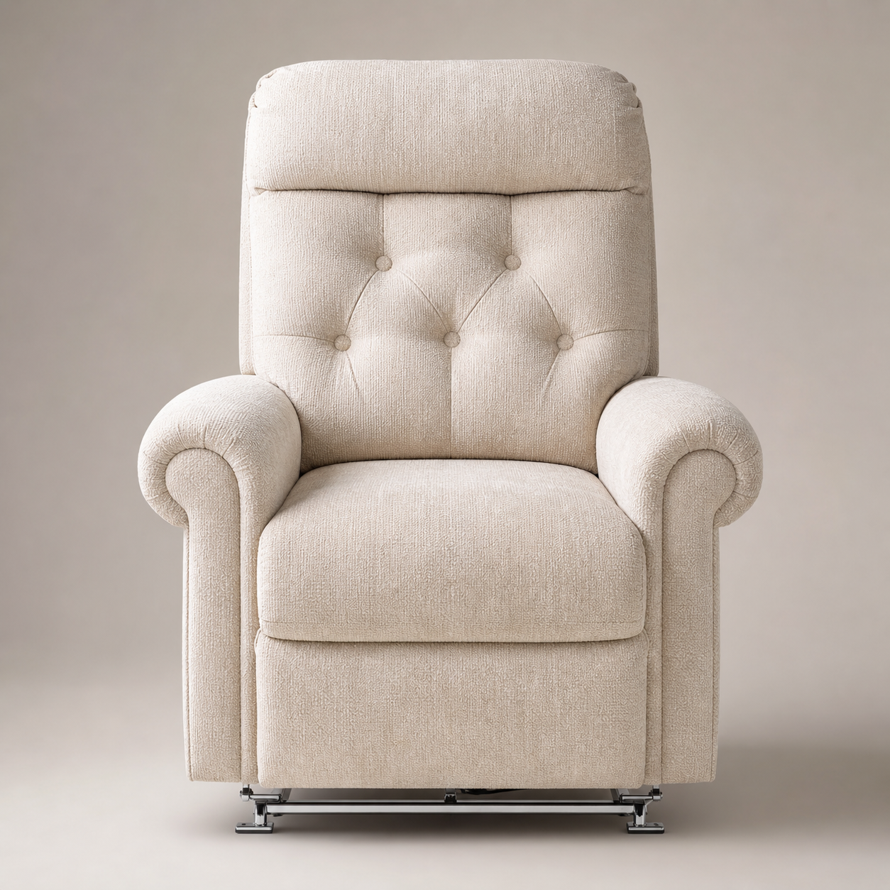 Crestline CR-400 Infinite Position Power Lift Recliner — Beige
