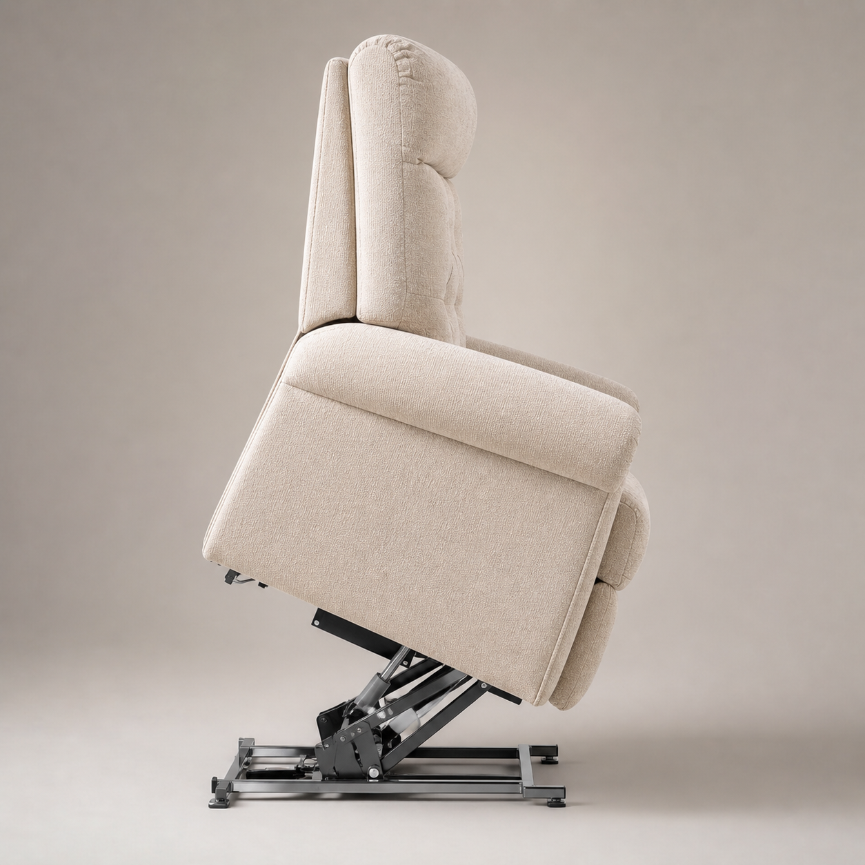 Crestline CR-400 Infinite Position Power Lift Recliner — Beige