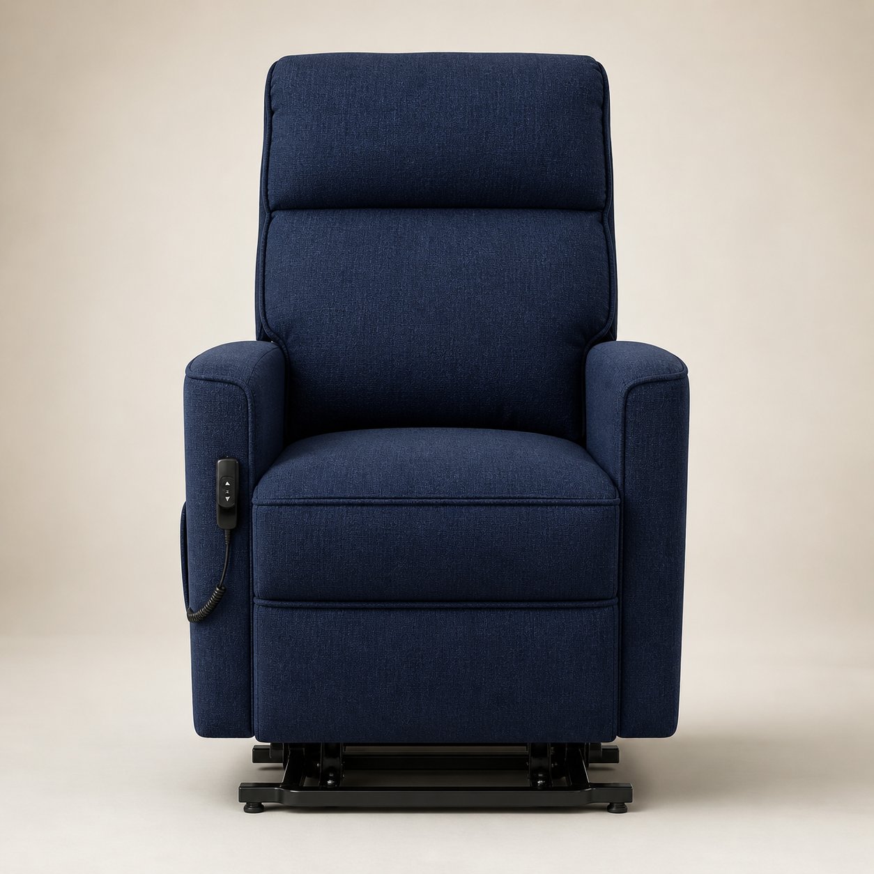 Crestline CR-350 Power Lift Recliner — Ocean Blue