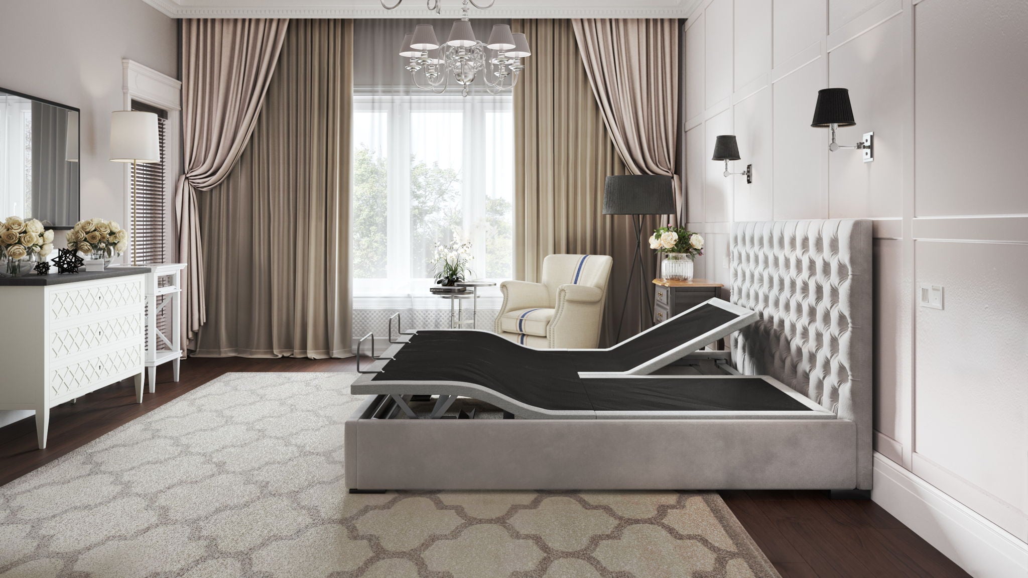 BTX5 Flex Head Adjustable Bed Base – view 4