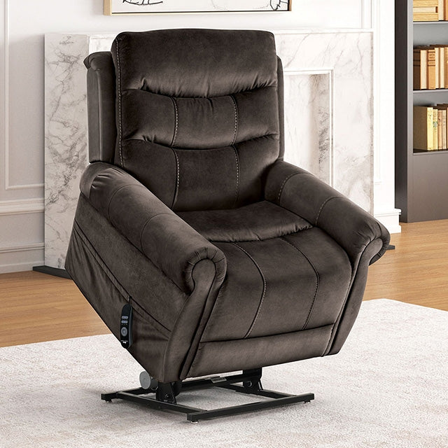 Devon Fabric Power Lift Recliner – view 2