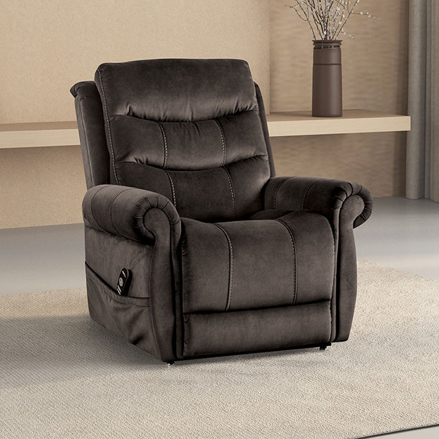 Devon Fabric Power Lift Recliner – view 3