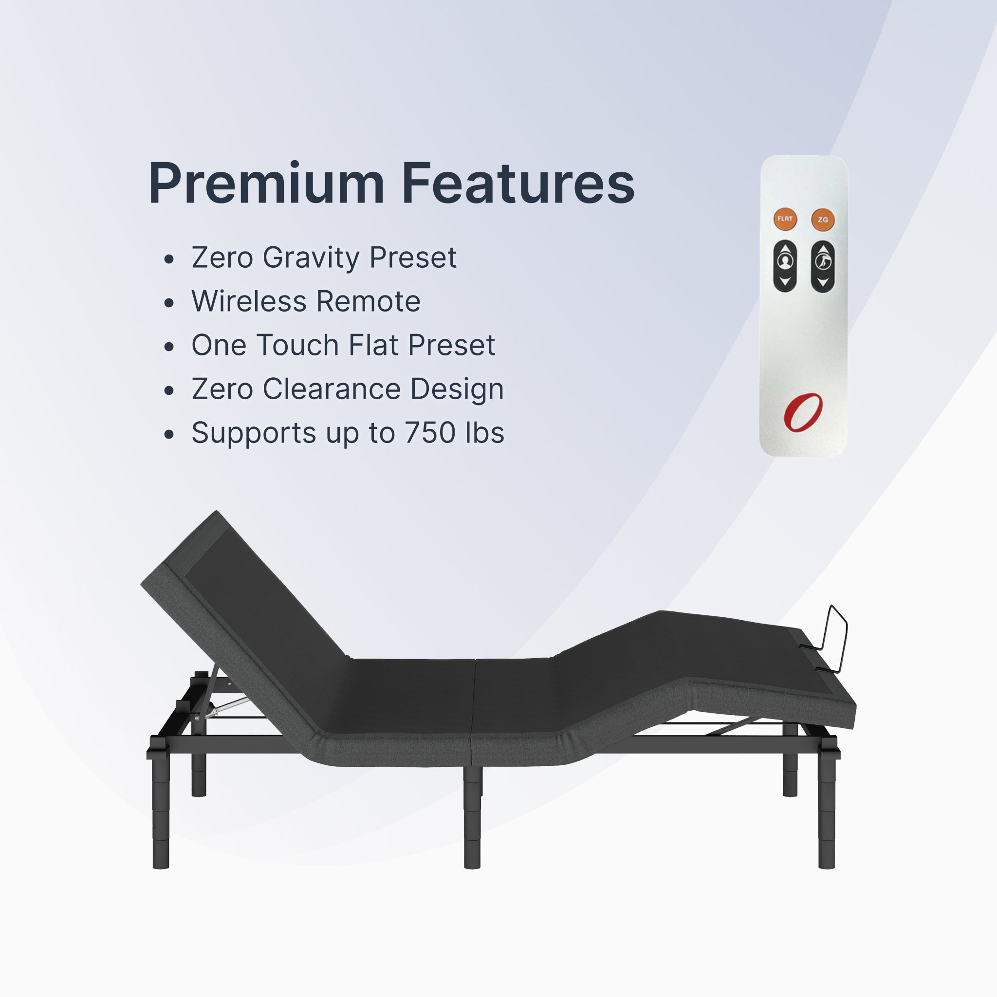 DP100 Adjustable Bed Frame – view 3