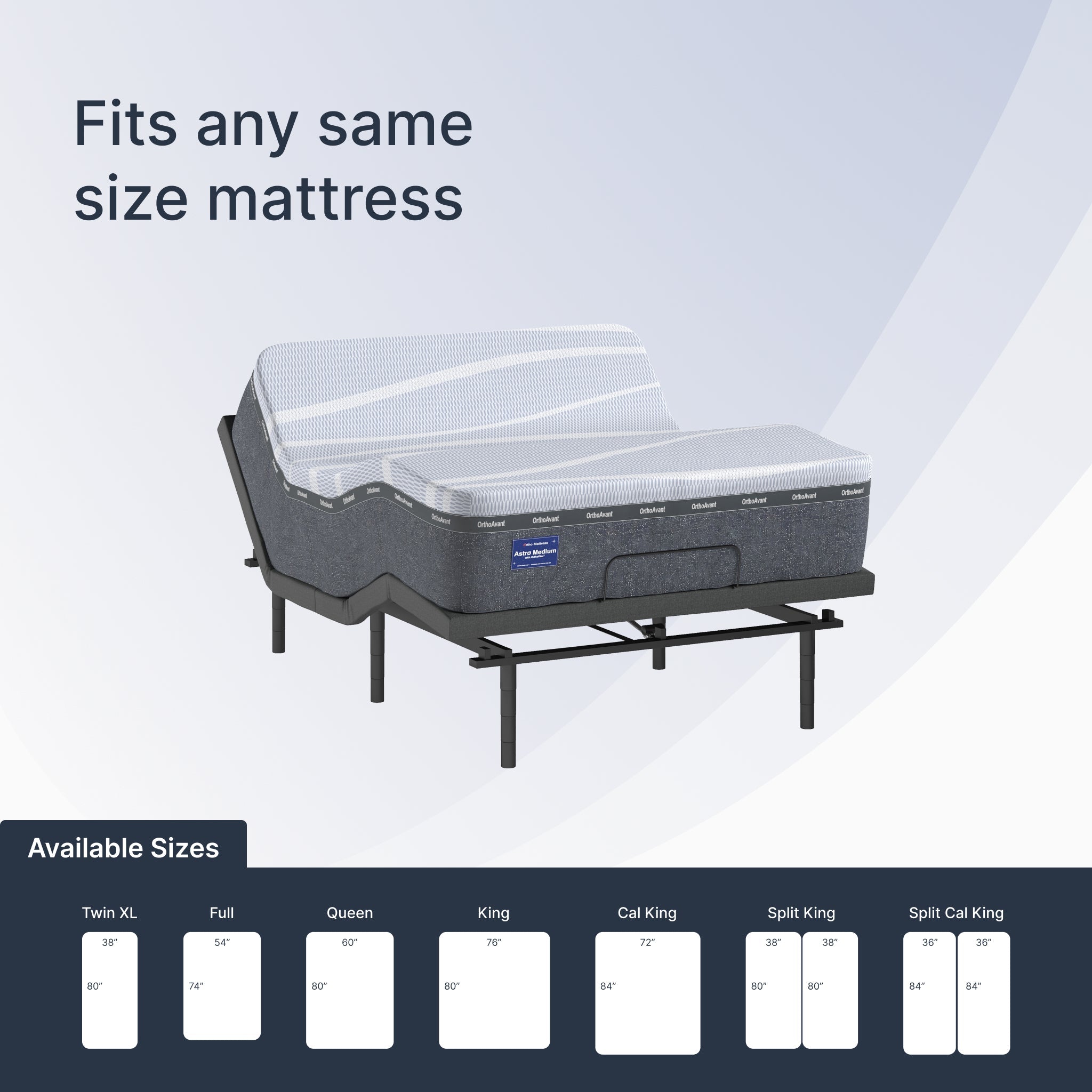 DP100 Adjustable Bed Frame – view 4