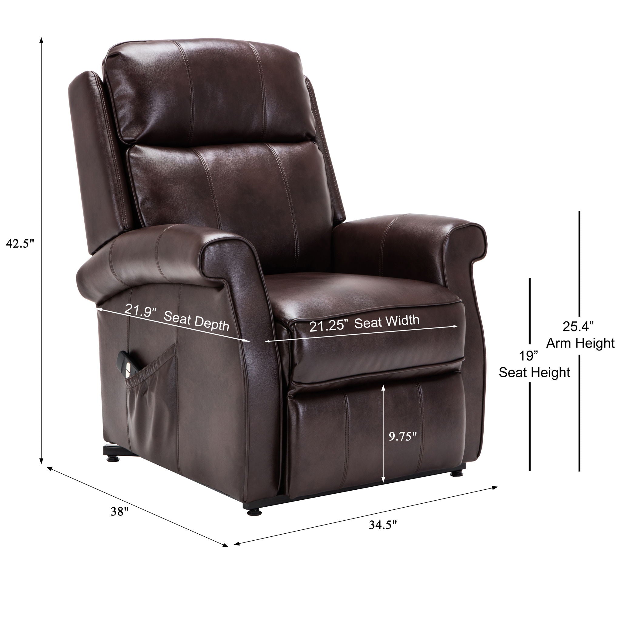 Easton Power Lift Recliner Chair – view 10