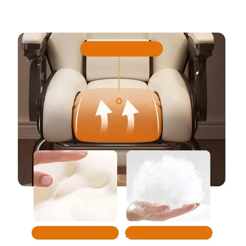 Ergonomic Bow-Shaped Computer Gaming Chair – view 4
