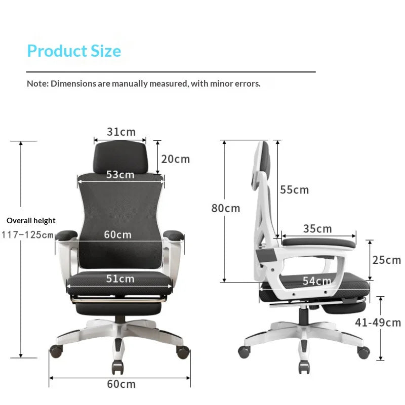 Ergonomic Mesh Student Study Office Chair – view 6