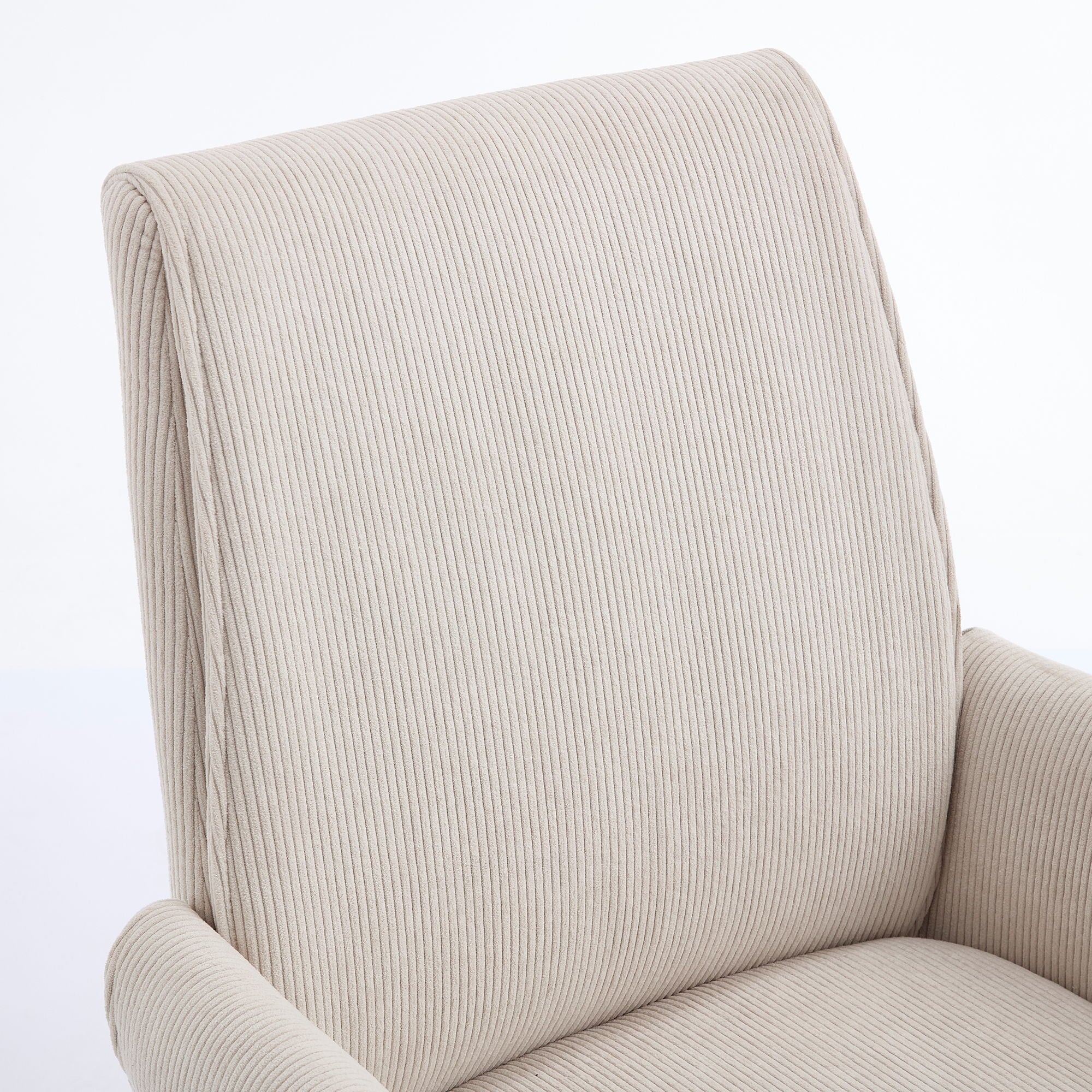 Ergonomic Mid-Back Office Chair with Gold Base – view 3