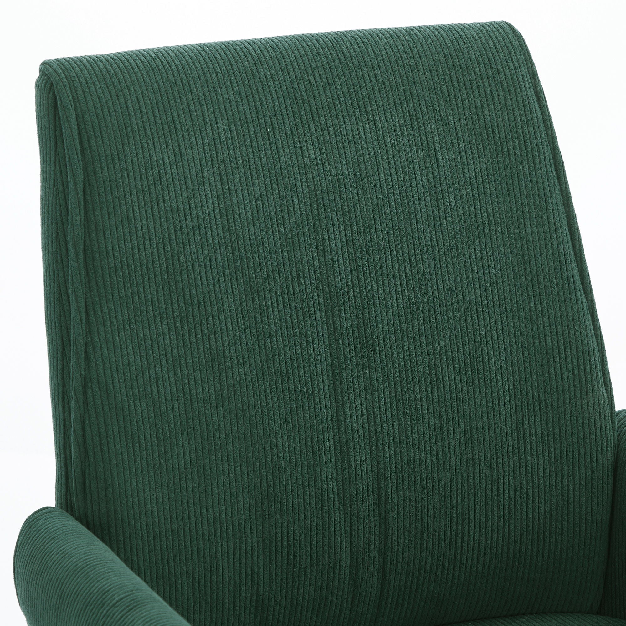 Ergonomic Mid-Back Office Chair with Gold Base – view 5
