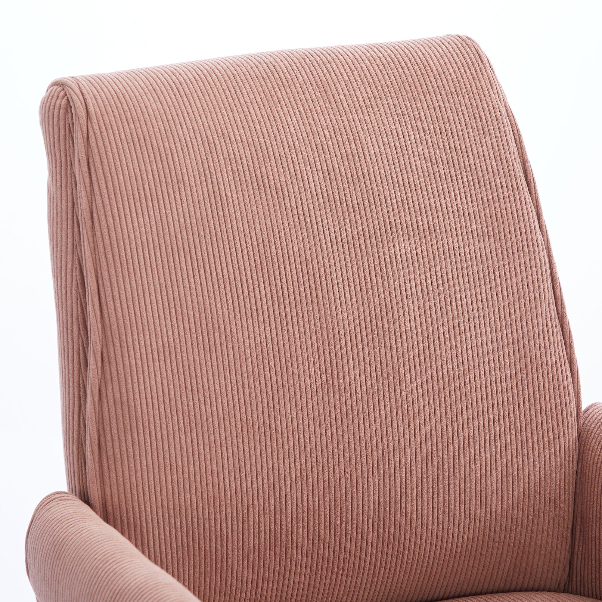 Ergonomic Mid-Back Office Chair with Striped Fabric – view 11