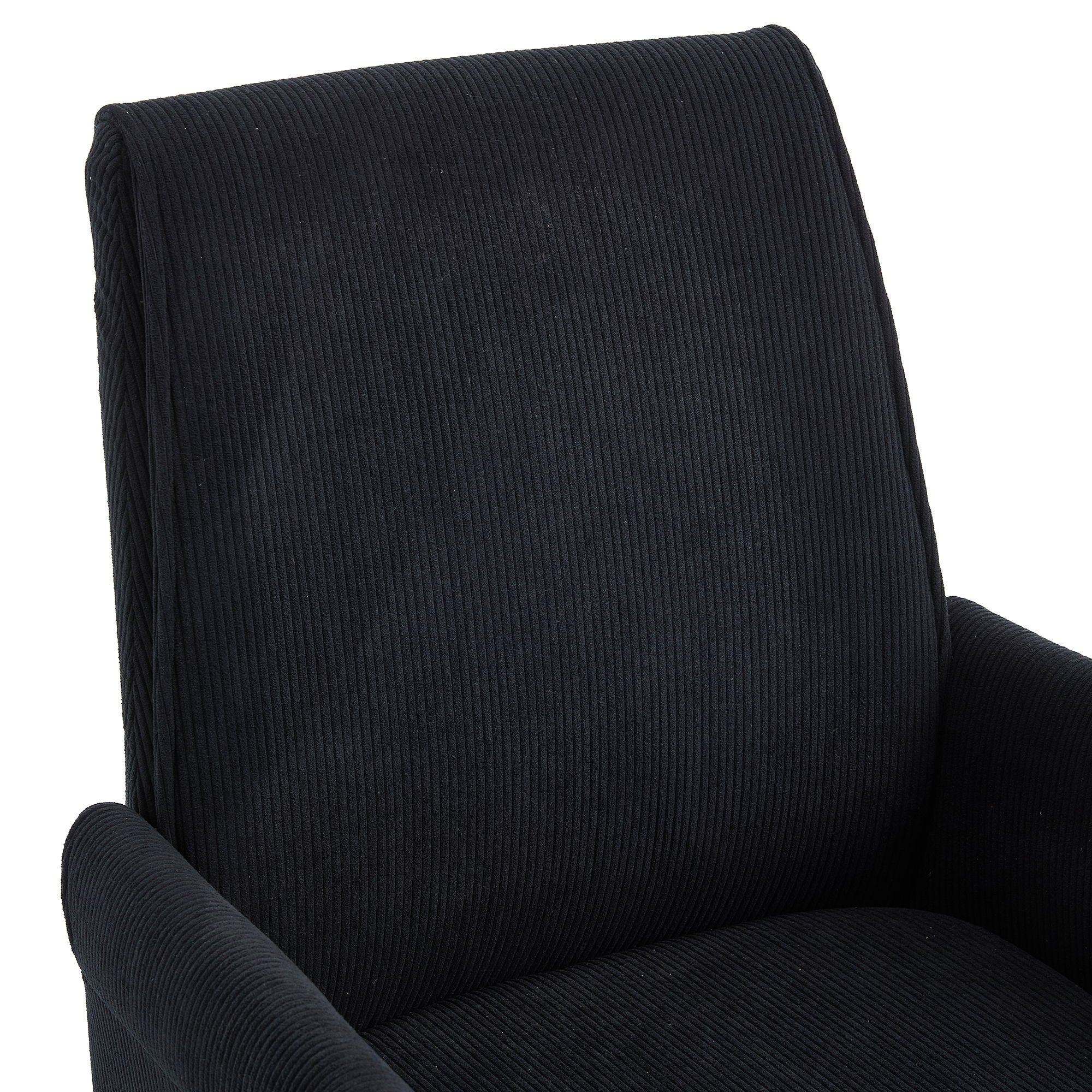 Ergonomic Mid-Back Office Chair with Striped Fabric – view 14
