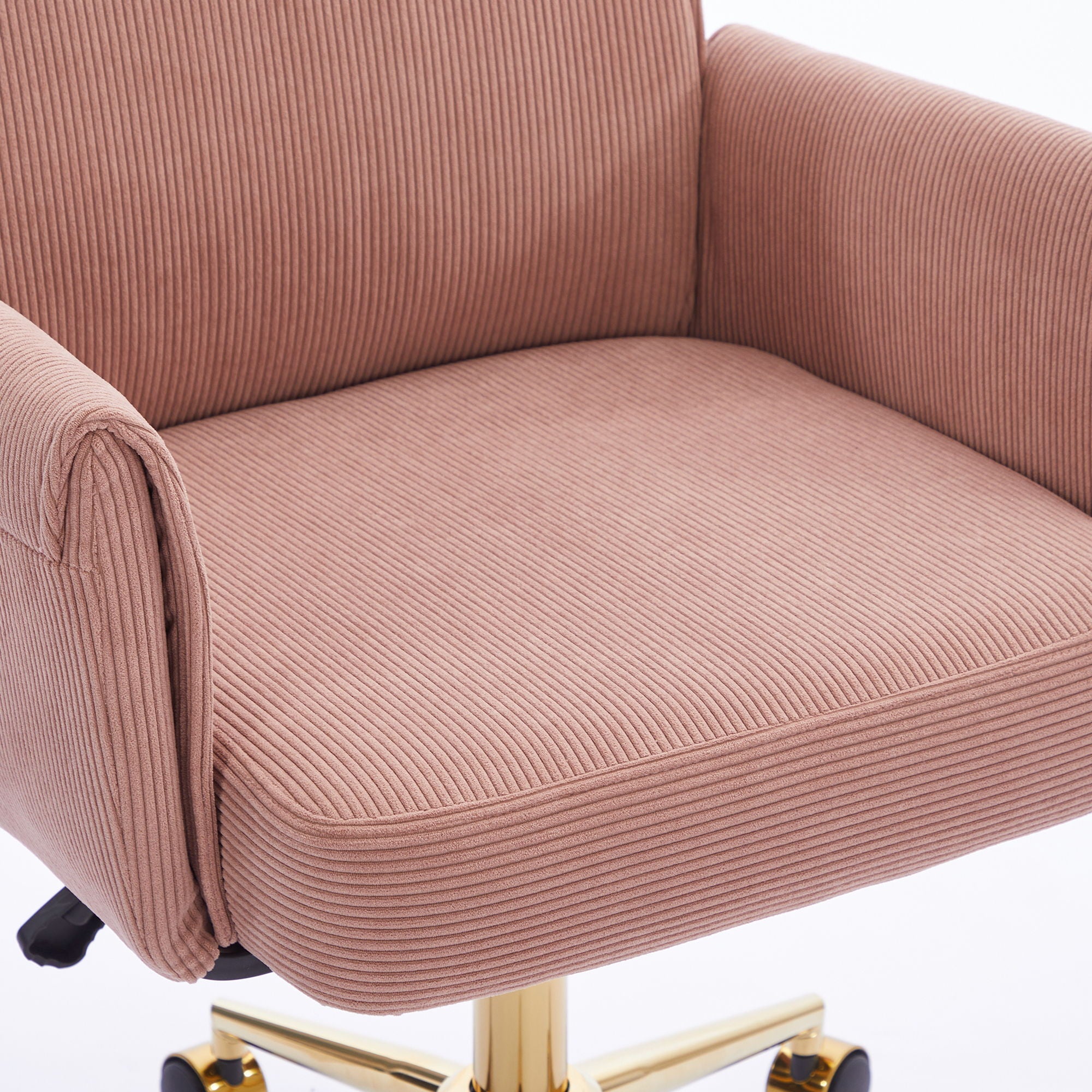 Ergonomic Mid-Back Office Chair with Striped Fabric – view 17