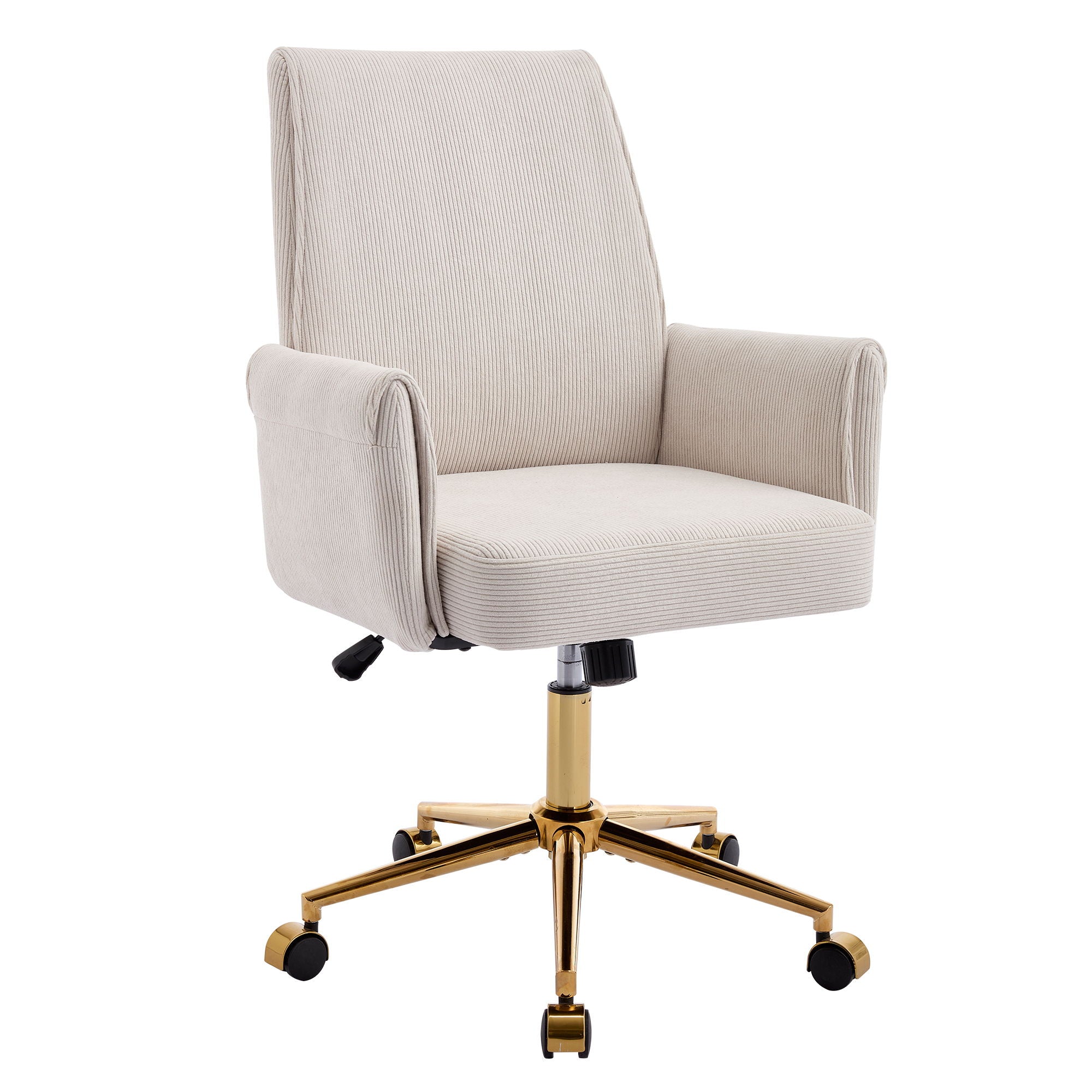 Ergonomic Mid-Back Office Chair with Striped Fabric – view 20