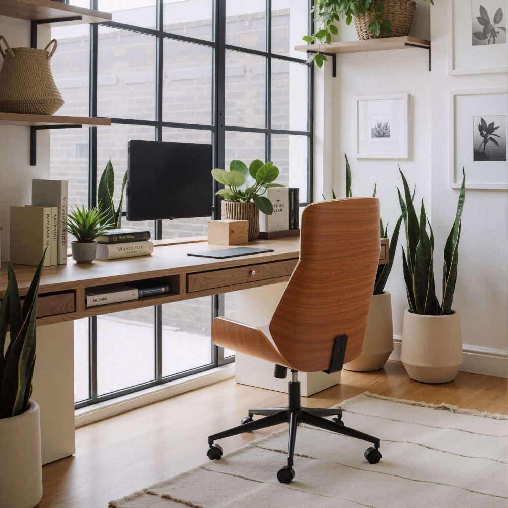 Flex Faux Leather High-Back Office Chair – view 14