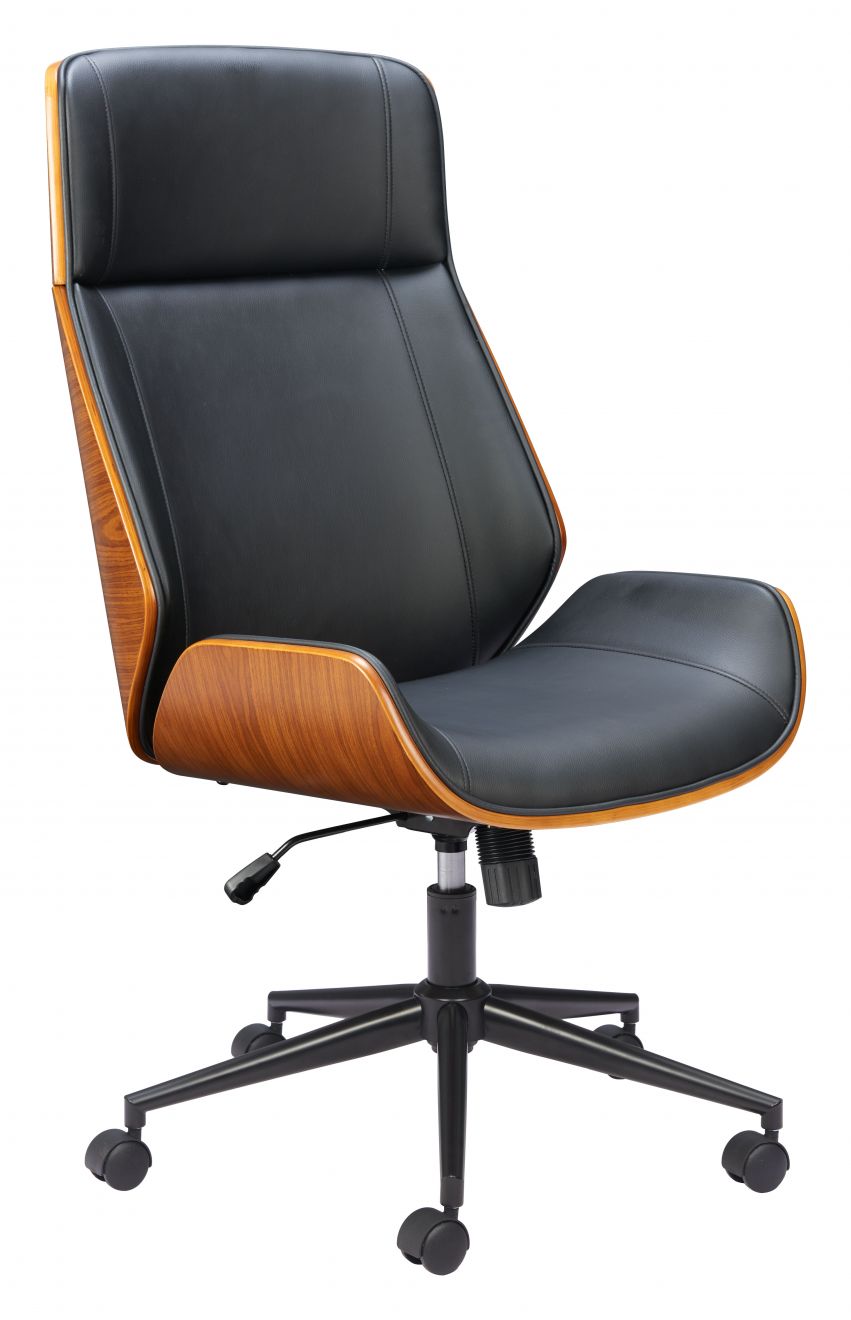 Flex Faux Leather High-Back Office Chair – view 3