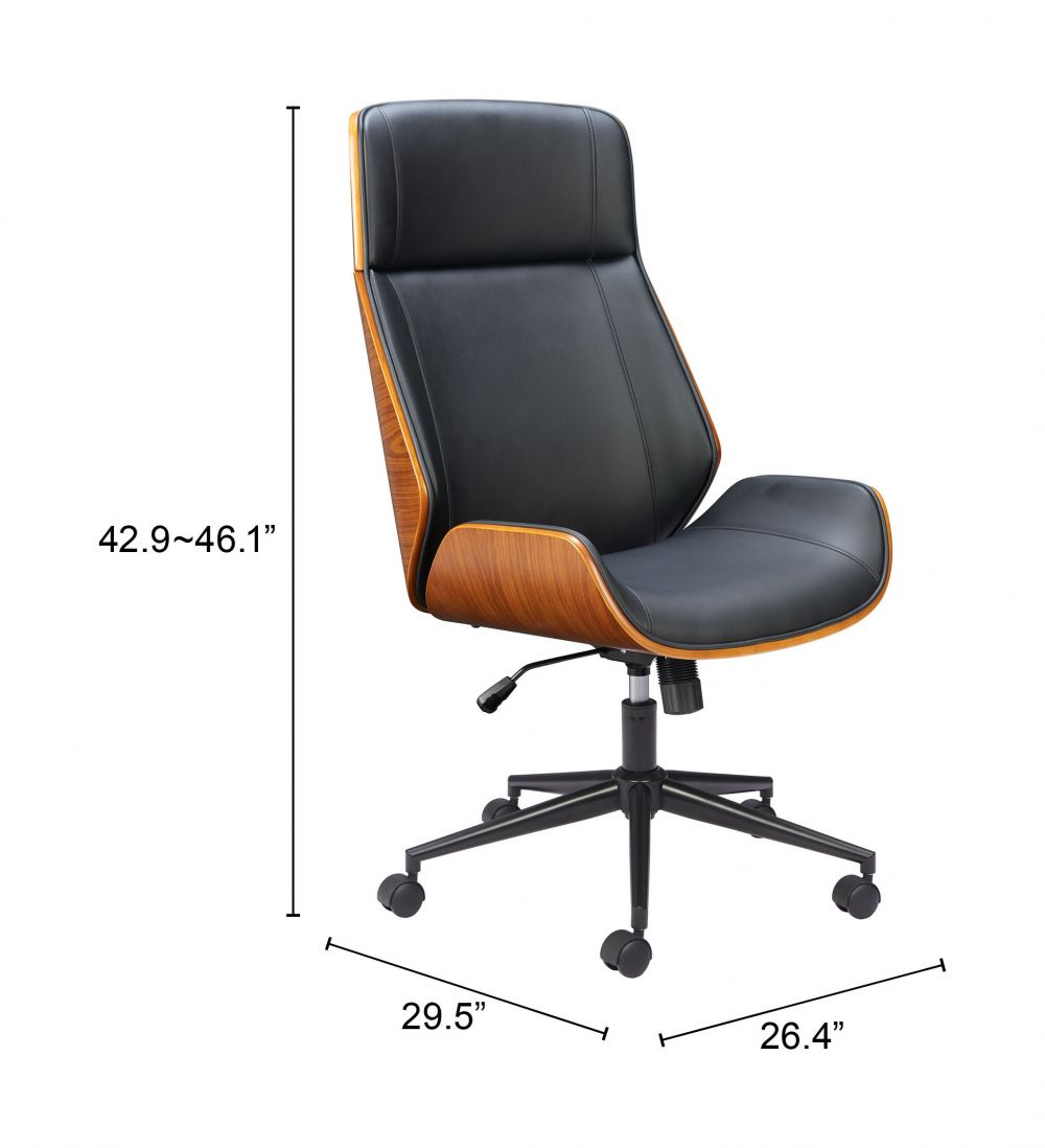 Flex Faux Leather High-Back Office Chair – view 9