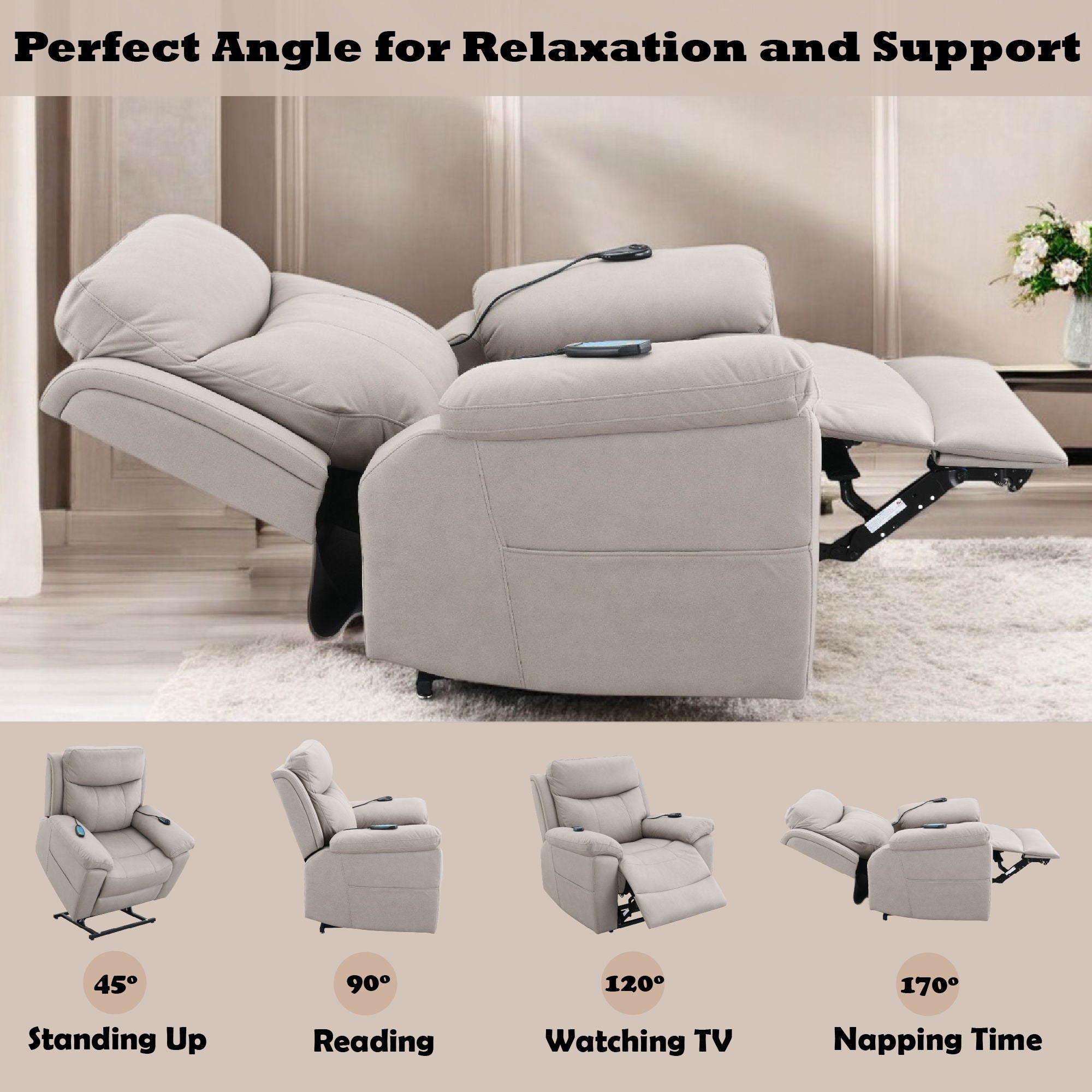 Halden Power Lift Recliner – view 6