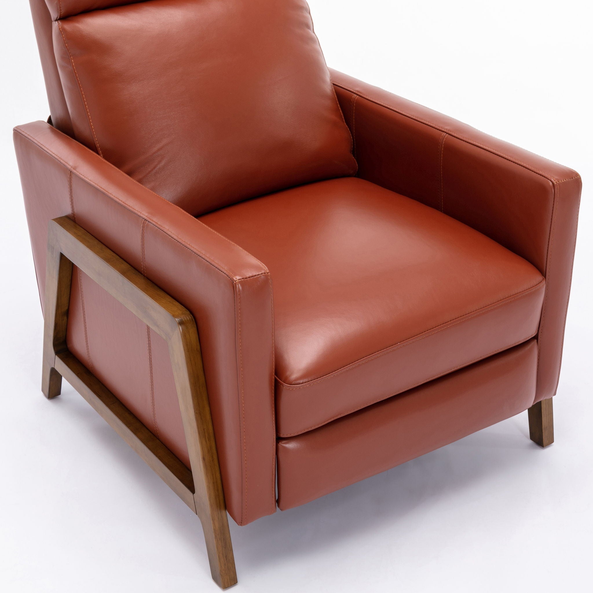 Hartley Top-Grain Leather Push-Back Recliner – view 10