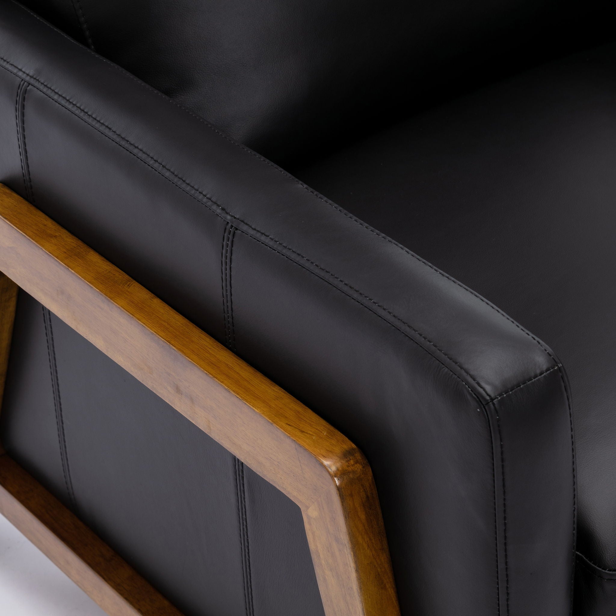 Hartley Top-Grain Leather Push-Back Recliner – view 12