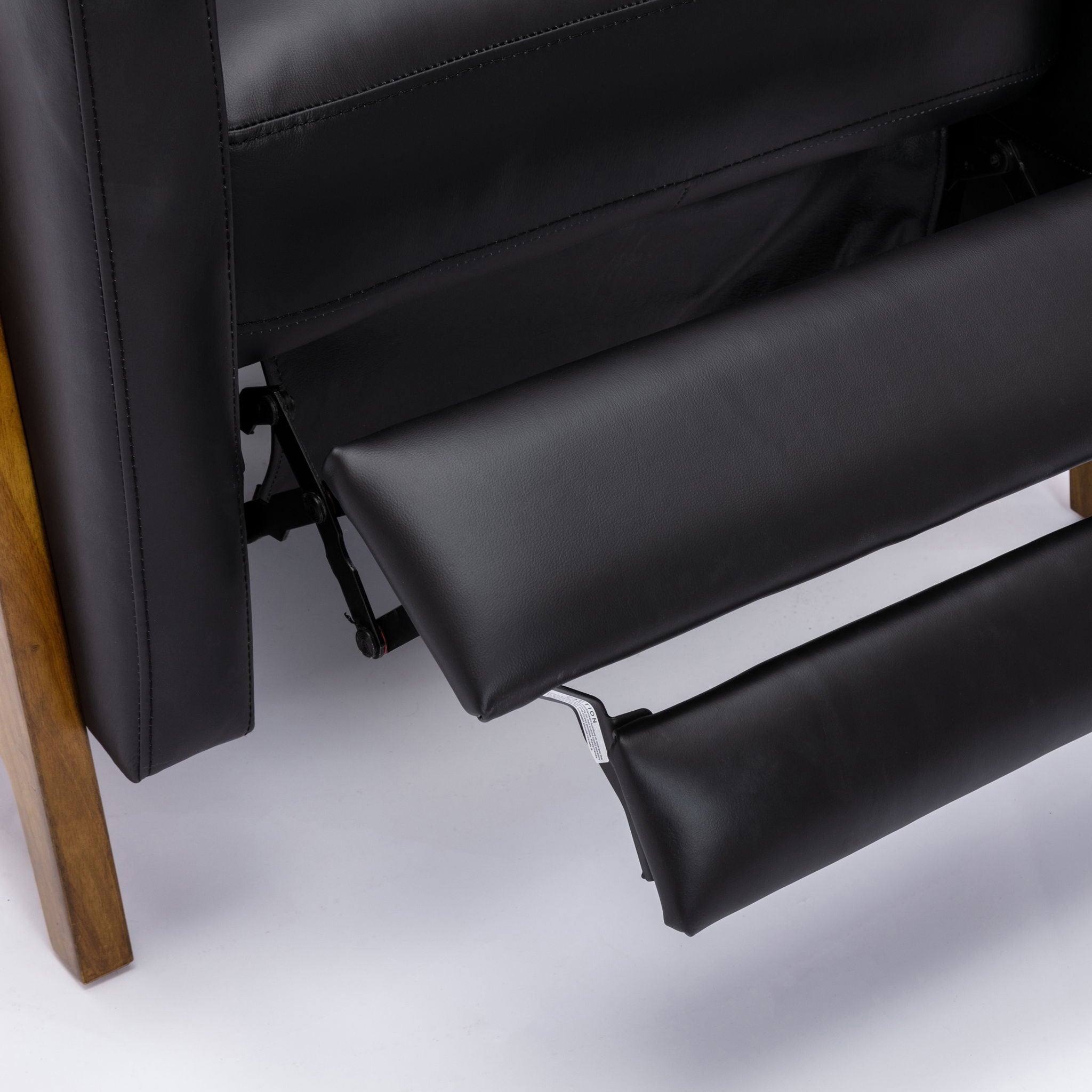 Hartley Top-Grain Leather Push-Back Recliner – view 4