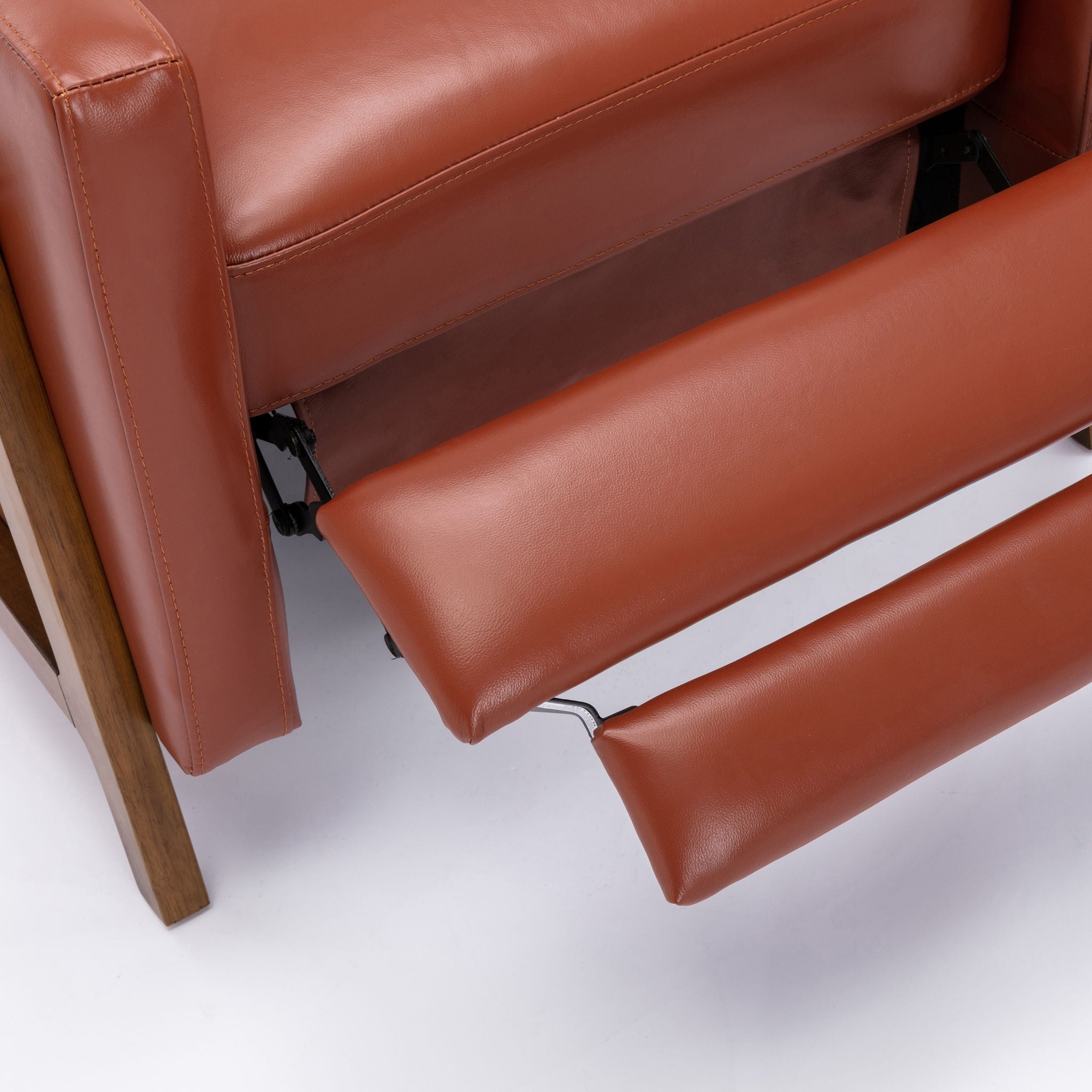 Hartley Top-Grain Leather Push-Back Recliner – view 6