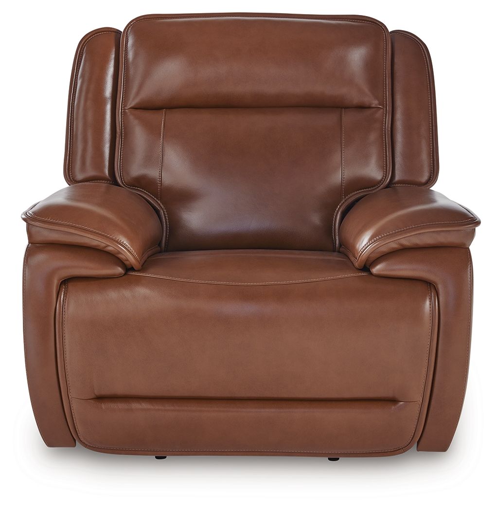 Healy Pier Power Recliner - Chocolate – view 3
