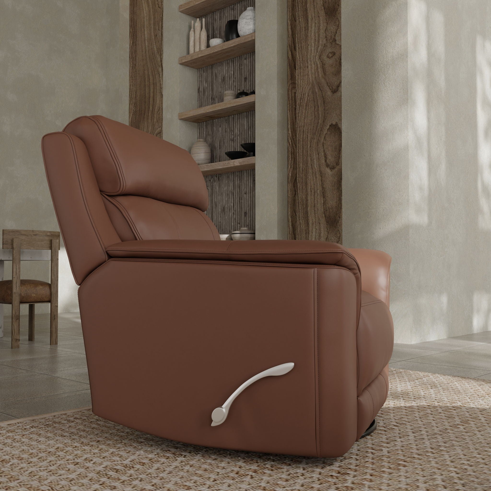 Linden Swivel Glider Recliner Chair – view 17