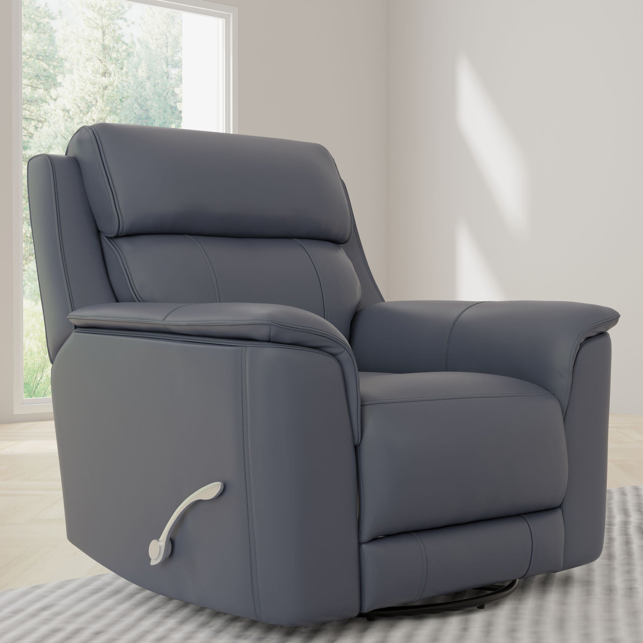 Linden Swivel Glider Recliner Chair – view 18