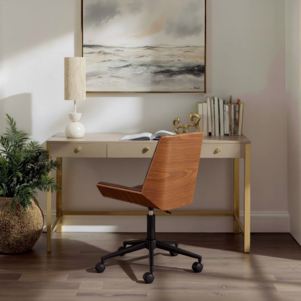 Maker Faux Leather Office Chair – view 4