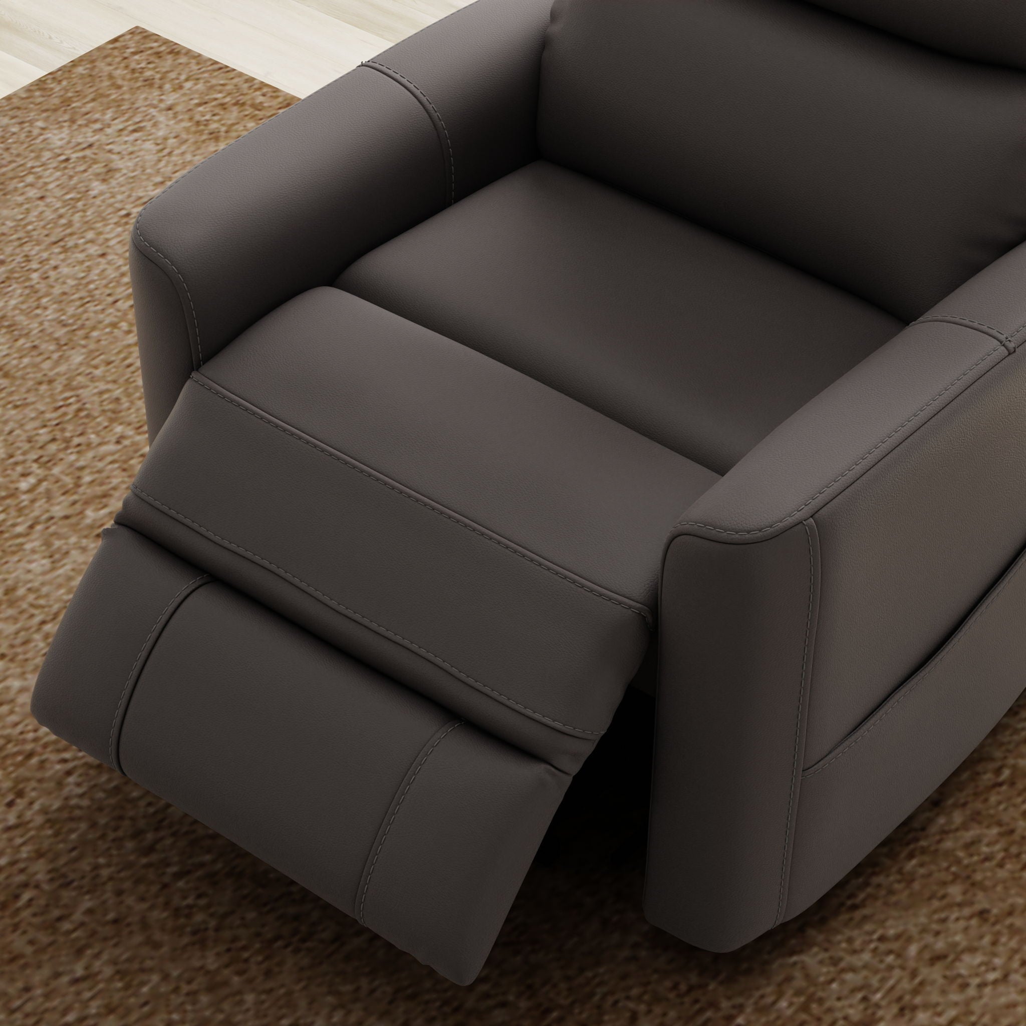Preston Faux Leather Power Lift Recliner – view 12