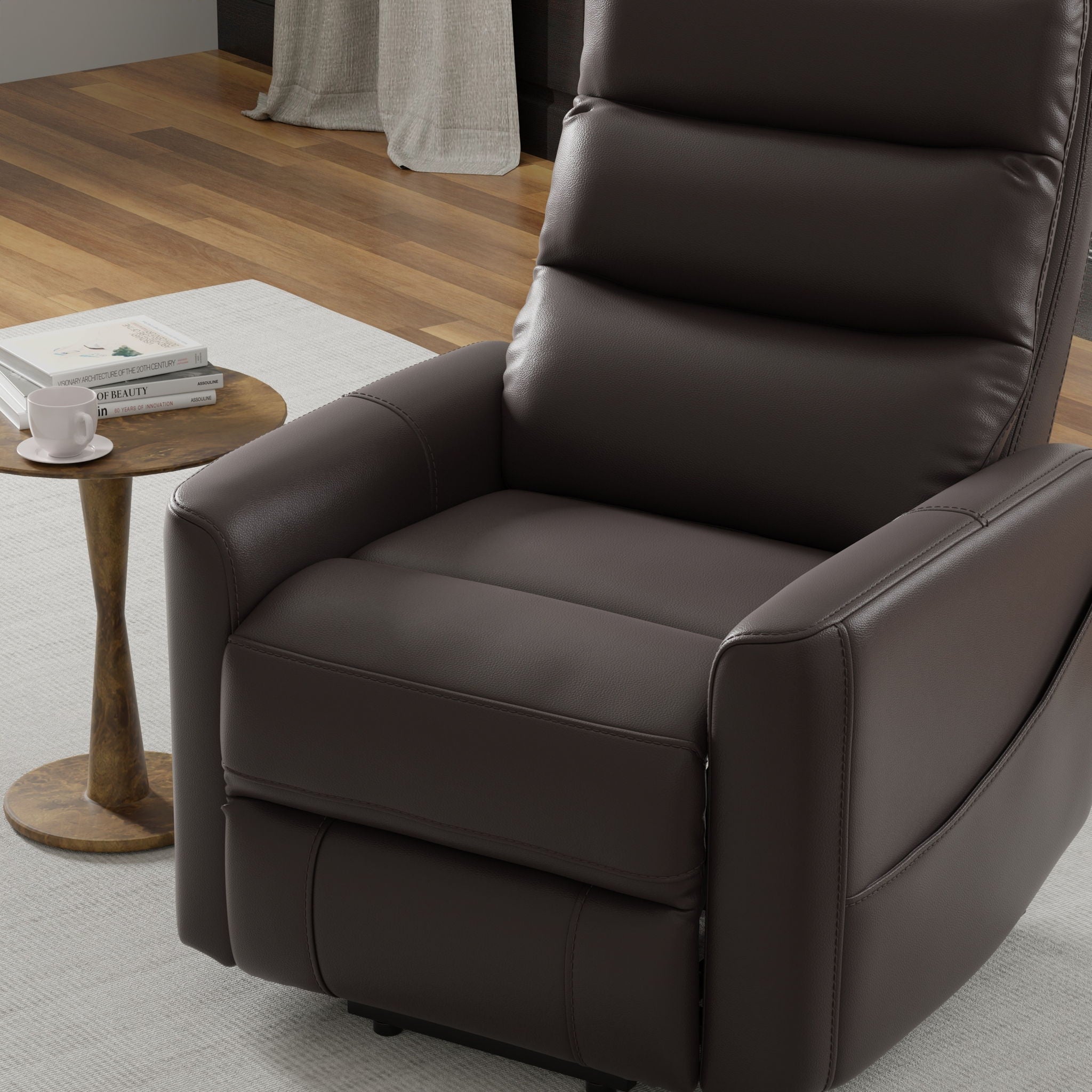 Preston Faux Leather Power Lift Recliner – view 21