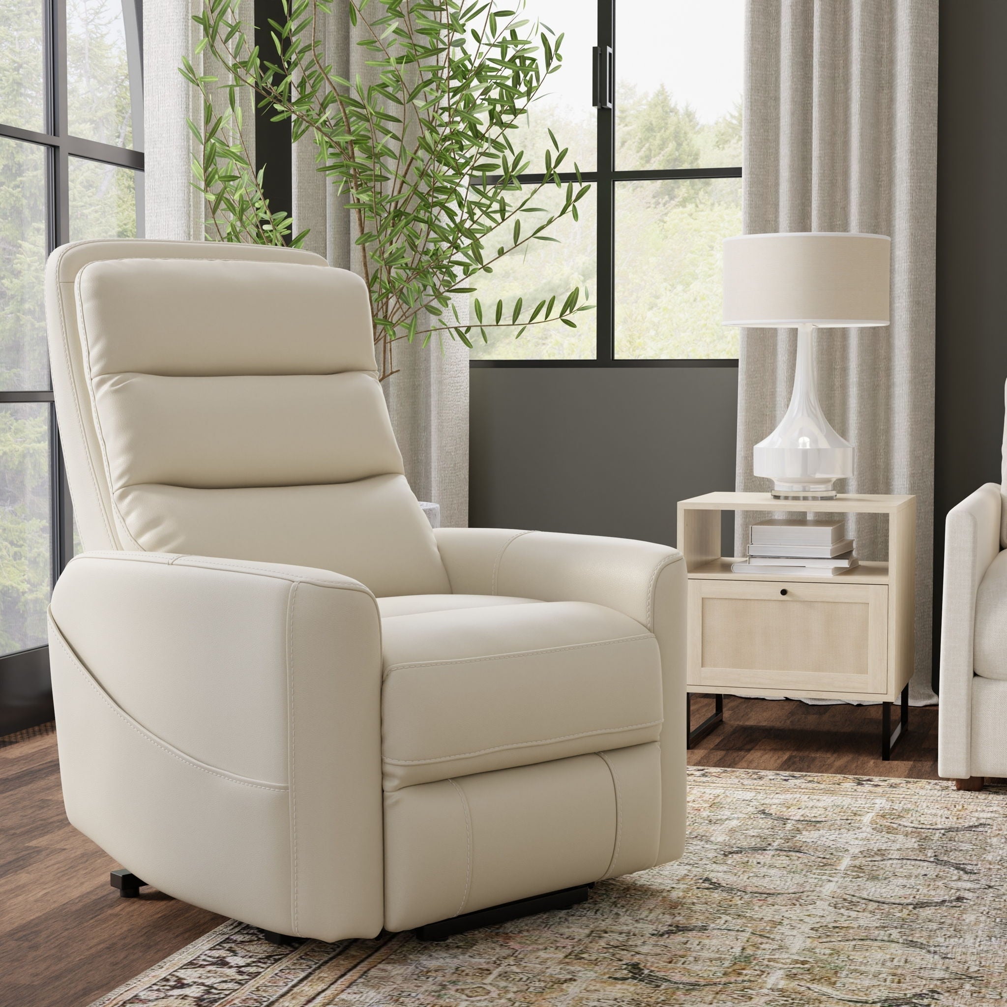 Preston Faux Leather Power Lift Recliner – view 22