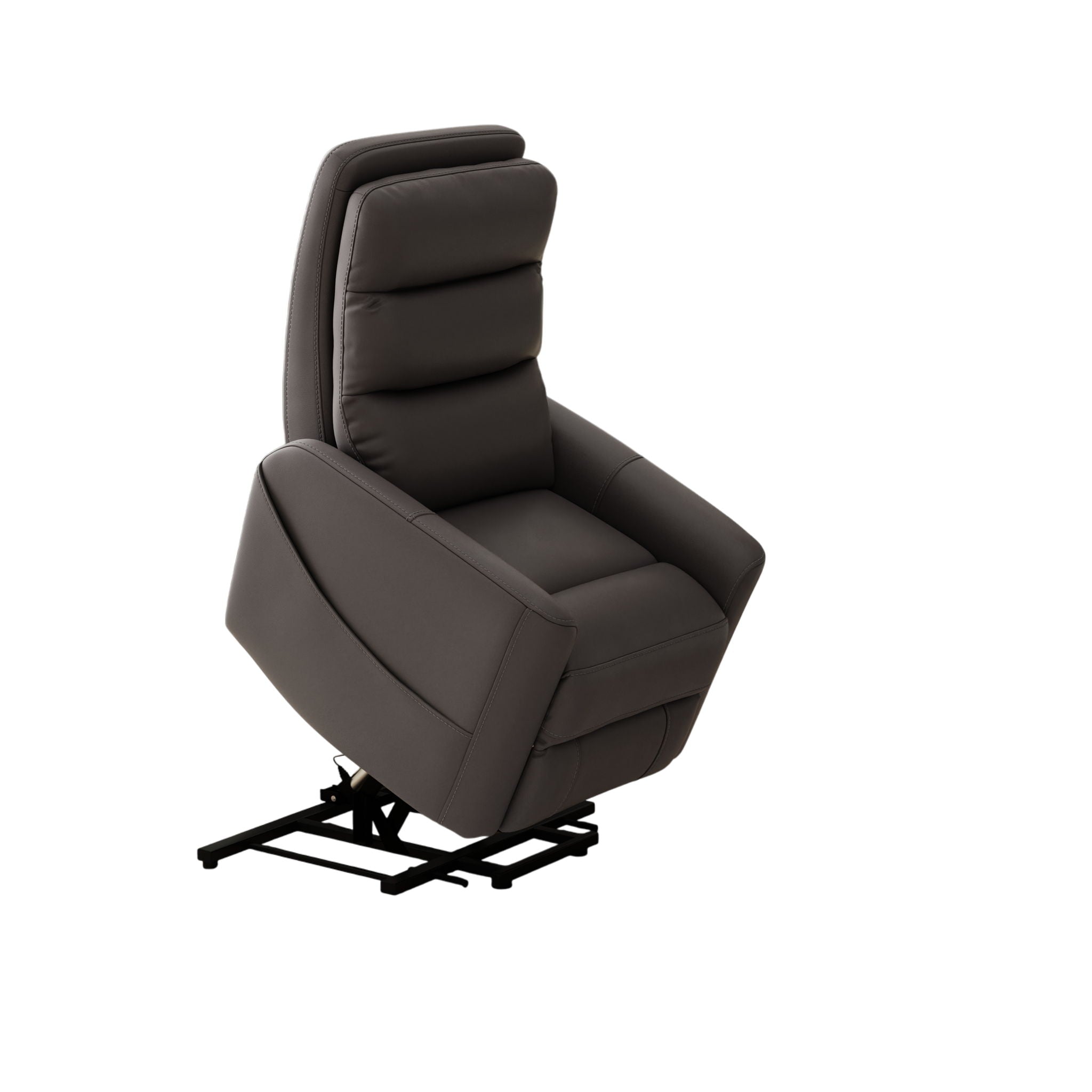 Preston Faux Leather Power Lift Recliner – view 4