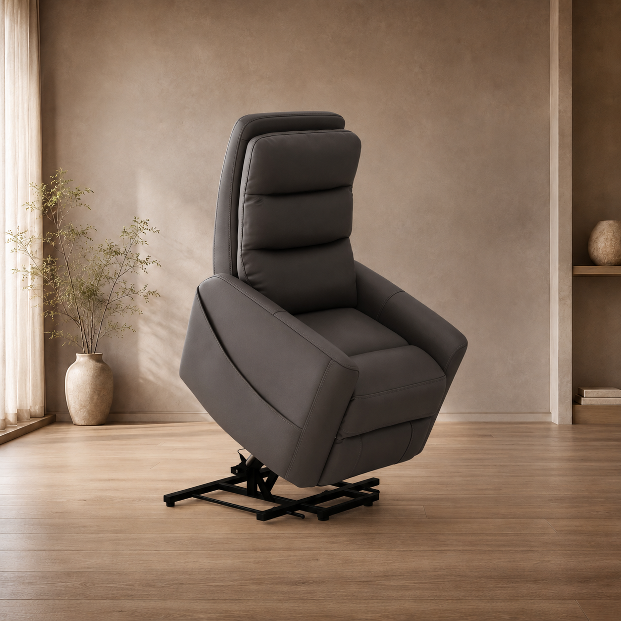 Preston Faux Leather Power Lift Recliner